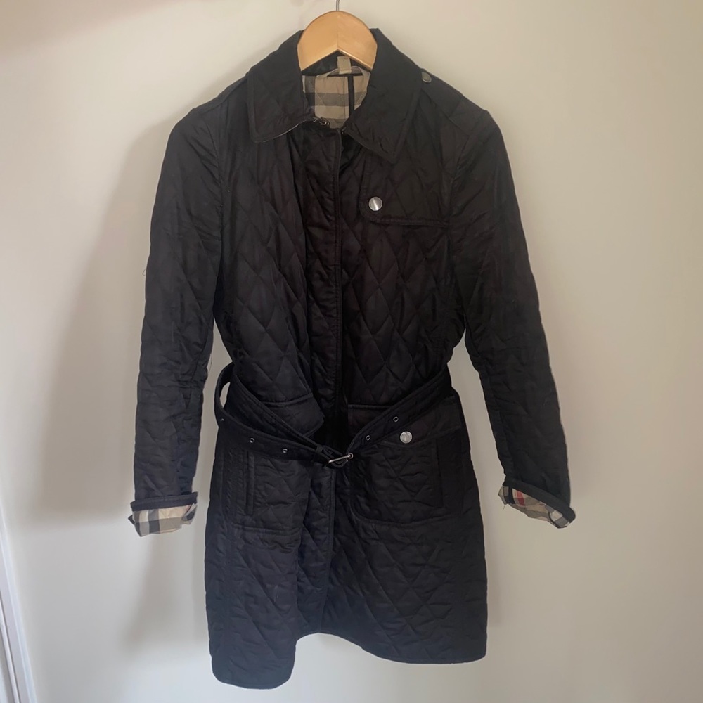 Burberry Brit Black Quilted Jacket